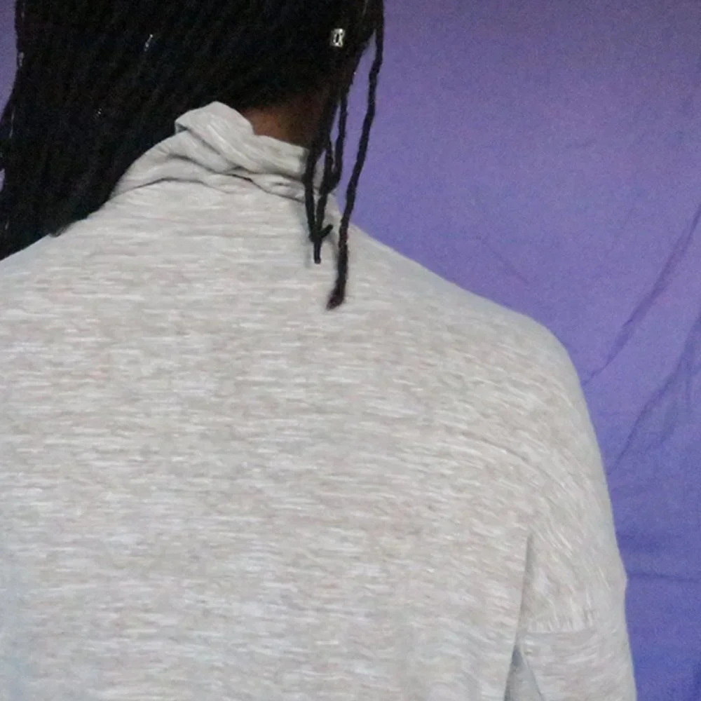 Madewell turtle neck long sleeve tee style h1092 in gray size XXS.